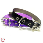 Black/Purple Venom PVC Choker - The Cursed Closet