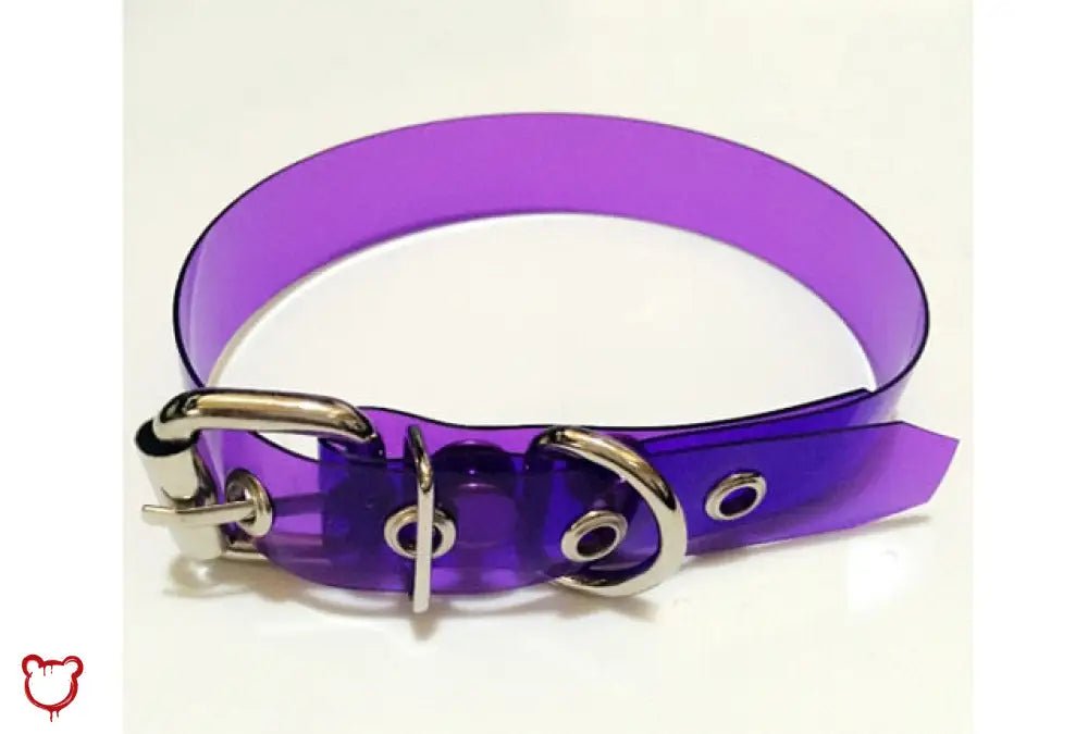 Black/Purple Venom PVC Choker - The Cursed Closet