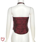Blood Rose Strapless Top. - The Cursed Closet