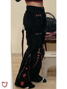 Bloodbound' Grunge Denim Pants - The Cursed Closet