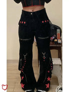 Bloodbound' Grunge Denim Pants - The Cursed Closet