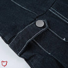 Blue Grunge Denim Dress Inbound - The Cursed Closet