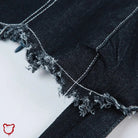 Blue Grunge Denim Dress Inbound - The Cursed Closet