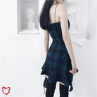 Blues' Plaid Dress - The Cursed Closet