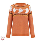 Casper's Orange Ghost Sweater - The Cursed Closet