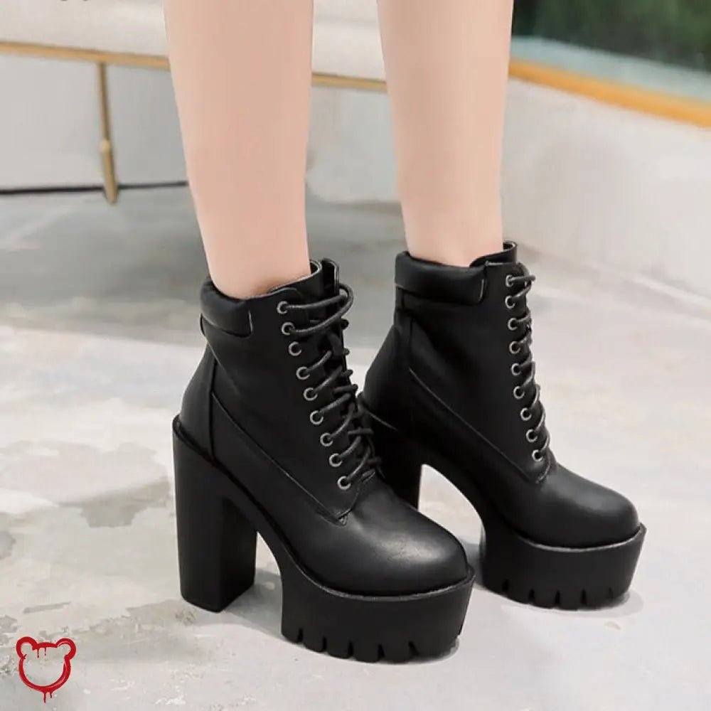 Casual Leather Mind Boots' - The Cursed Closet