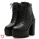 Casual Leather Mind Boots' - The Cursed Closet