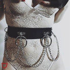 Chain Ring Faux Belt - The Cursed Closet