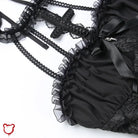 Chic Black A-Line Dress Clothing