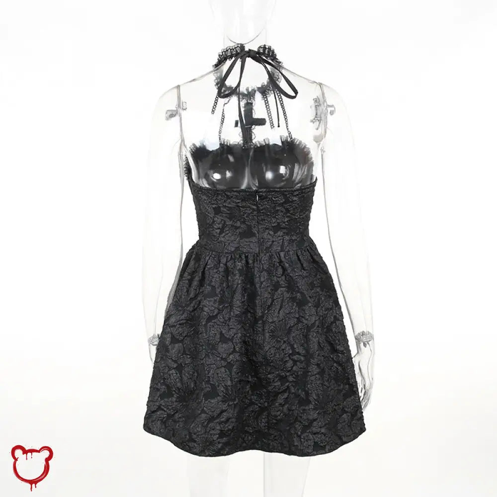 Chic Black A-Line Dress Clothing