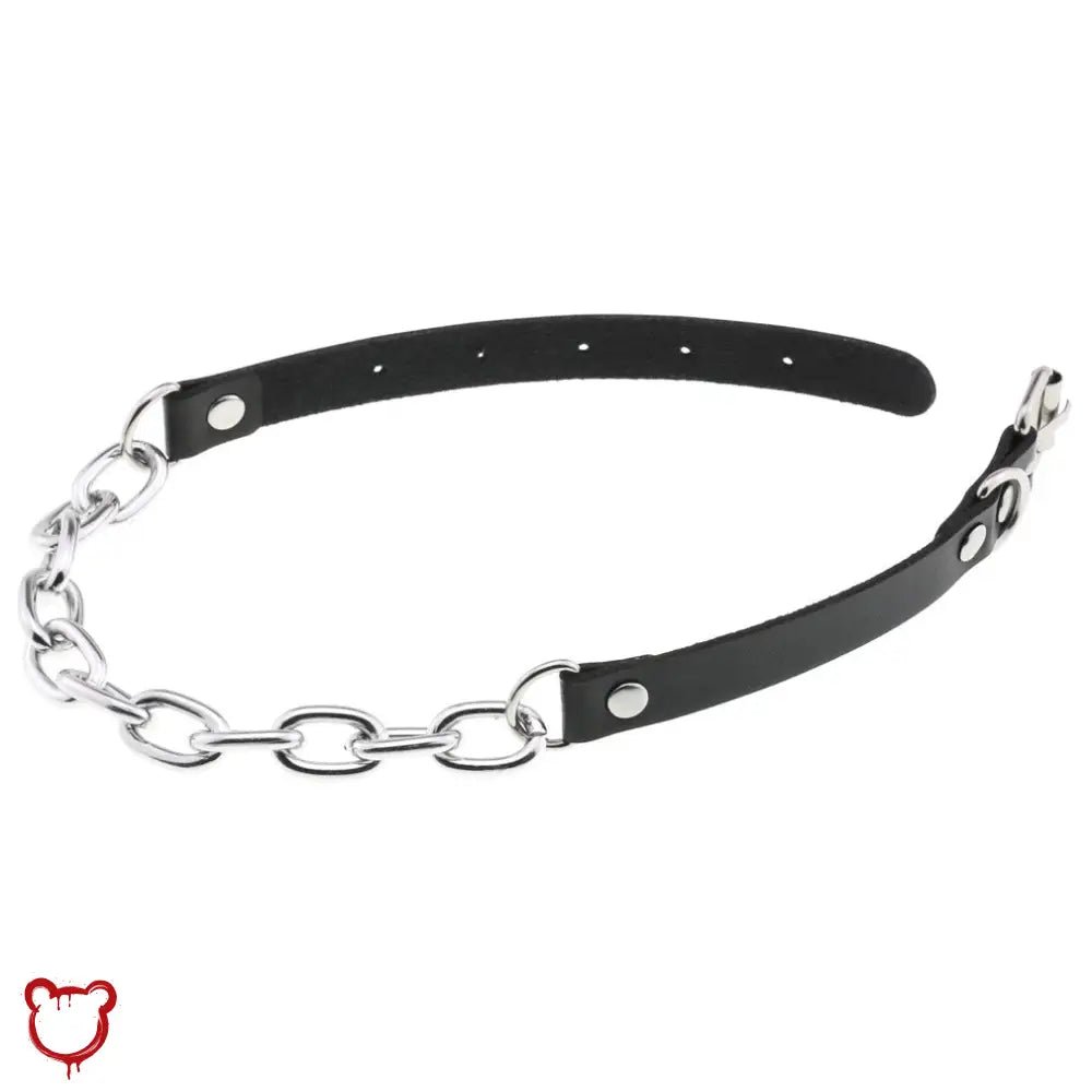 "Chic Black Chain Necklace" - The Cursed Closet