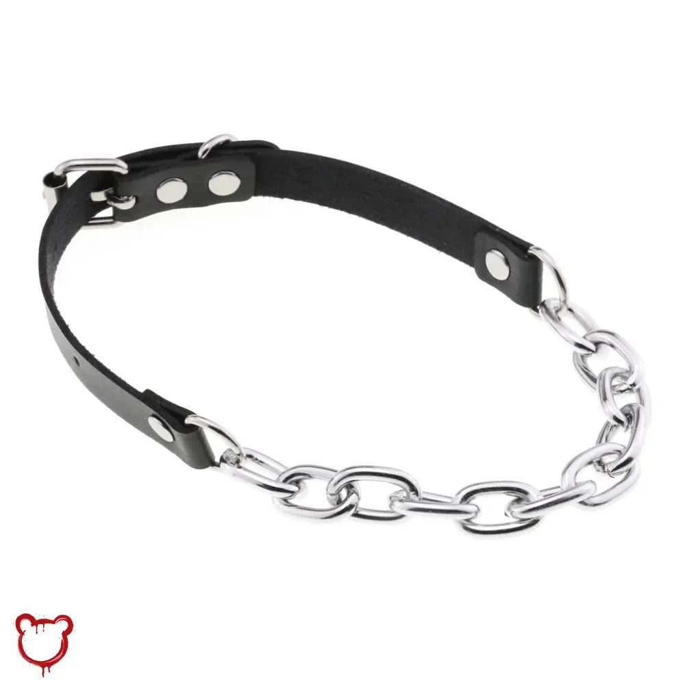 "Chic Black Chain Necklace" - The Cursed Closet