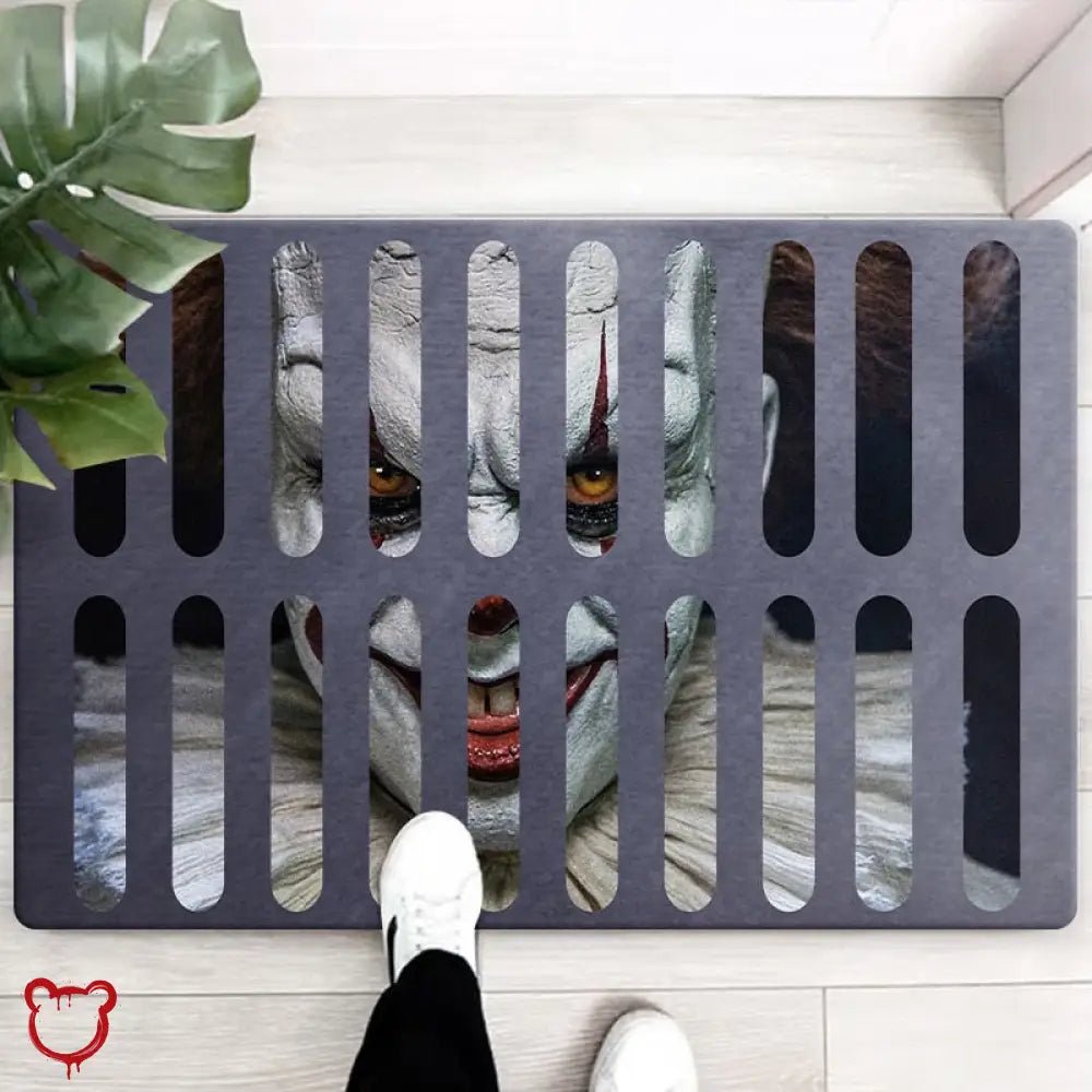 Clown Door Mat: 3D Visual - The Cursed Closet