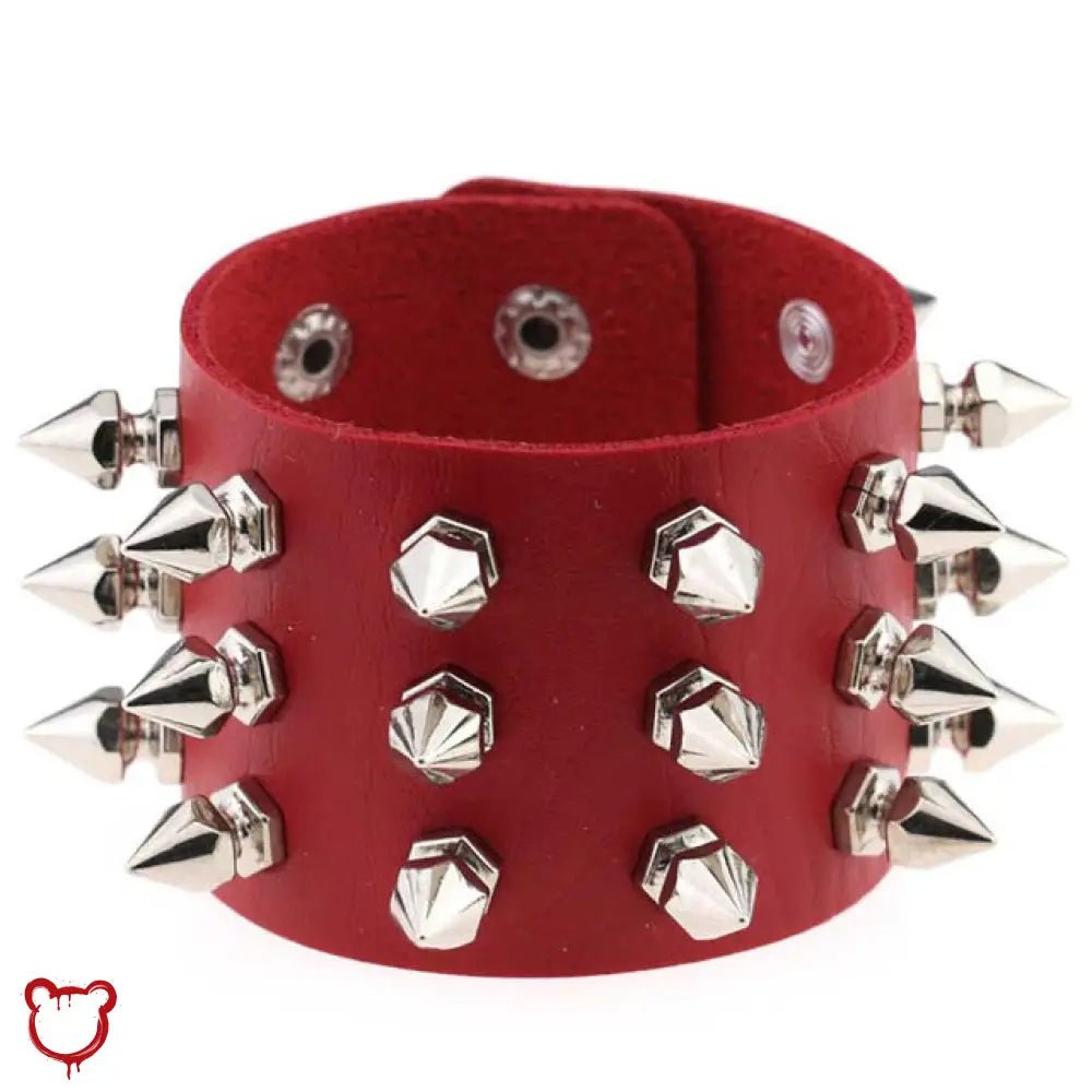 Cobra's Spike Black Bracelet - The Cursed Closet