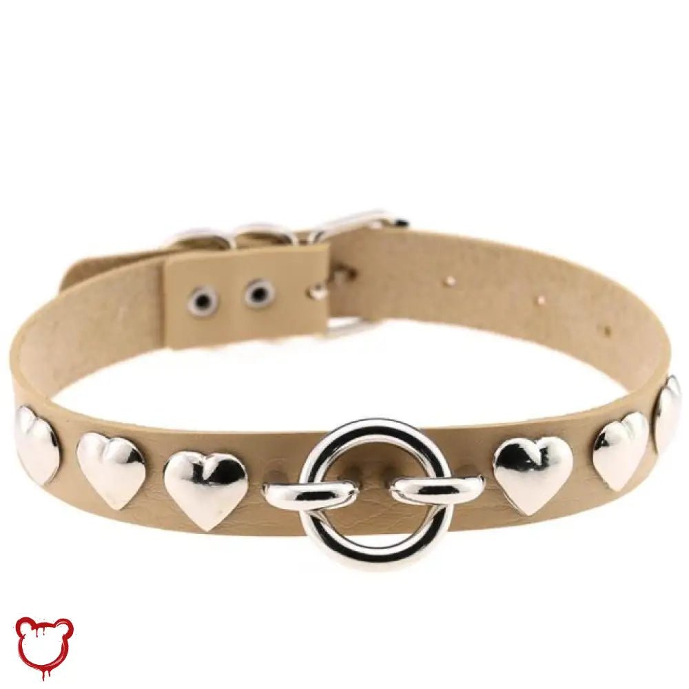 Colorful Heart Choker - The Cursed Closet
