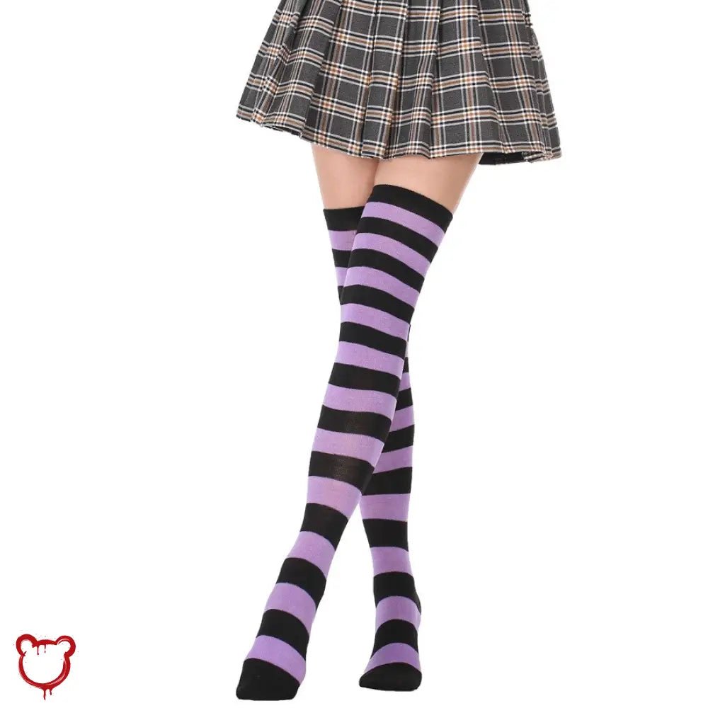 Colorful Kawaii Knee Socks - The Cursed Closet