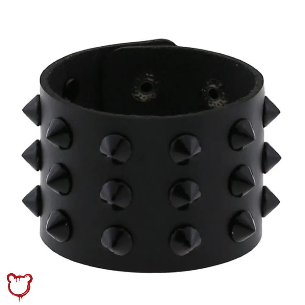 Colorful Spike Leather Bracelet - The Cursed Closet