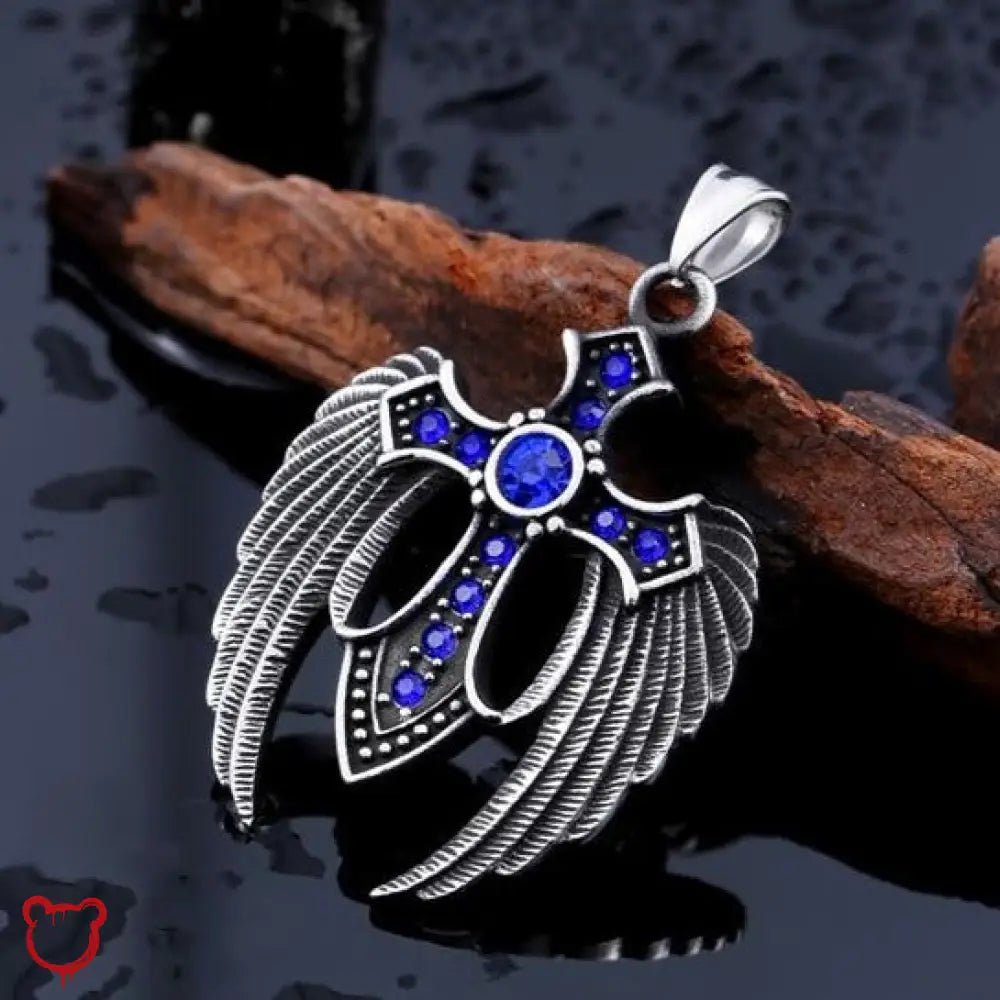 Cross Stone Pendant - The Cursed Closet