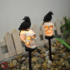 Crow Bones Outdoor Lights - The Cursed Closet