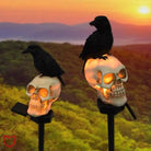 Crow Bones Outdoor Lights - The Cursed Closet