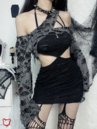 Cut Out Coordinated Outfit Clothing