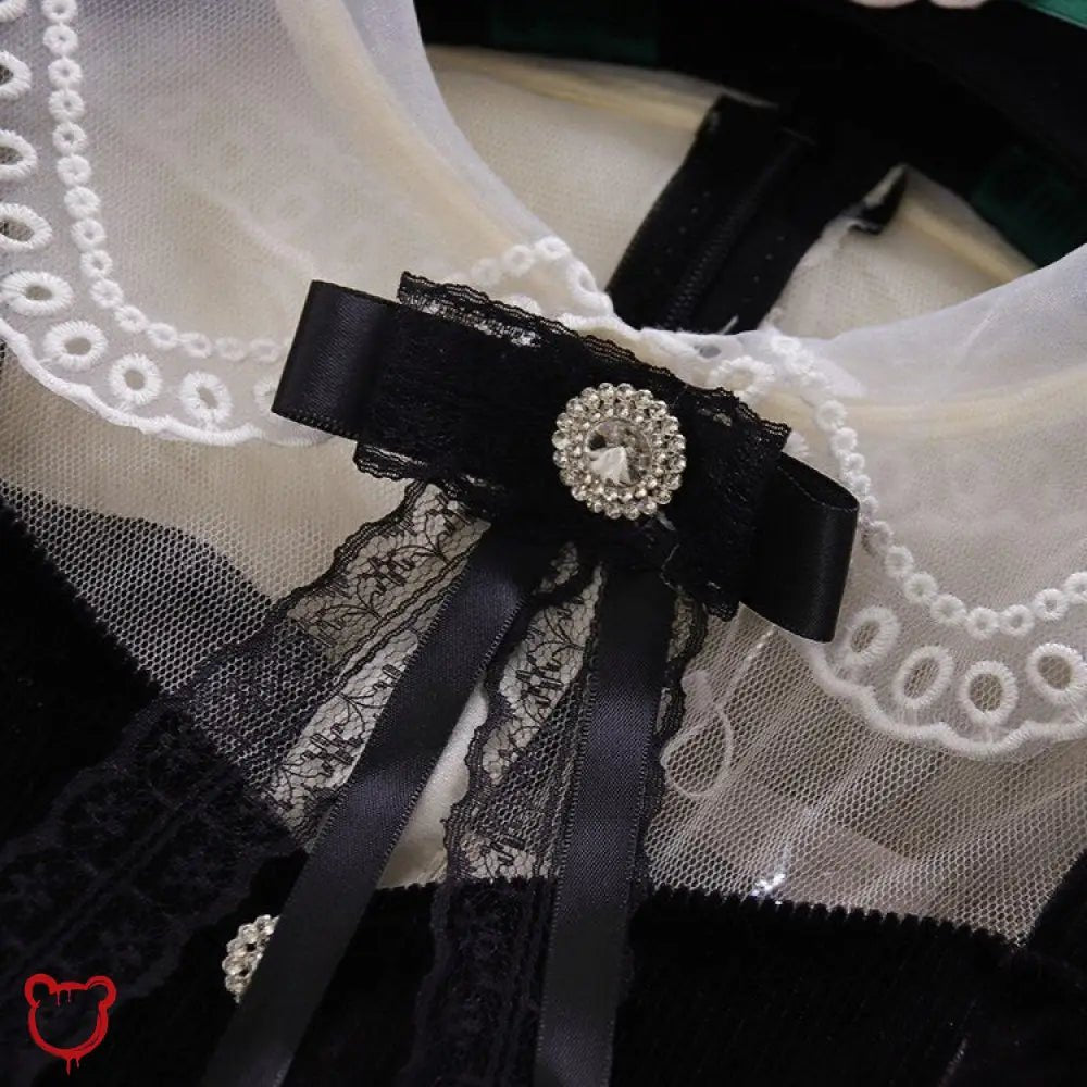 Dahlia Gothic Shirt Dress - The Cursed Closet