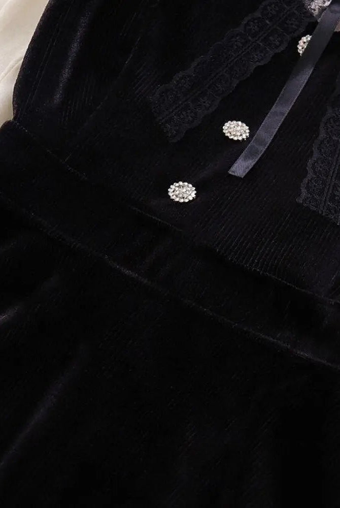 Dahlia Gothic Shirt Dress - The Cursed Closet