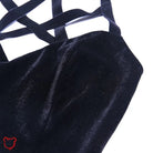 Dangerous' Pentagram Crop Top. - The Cursed Closet