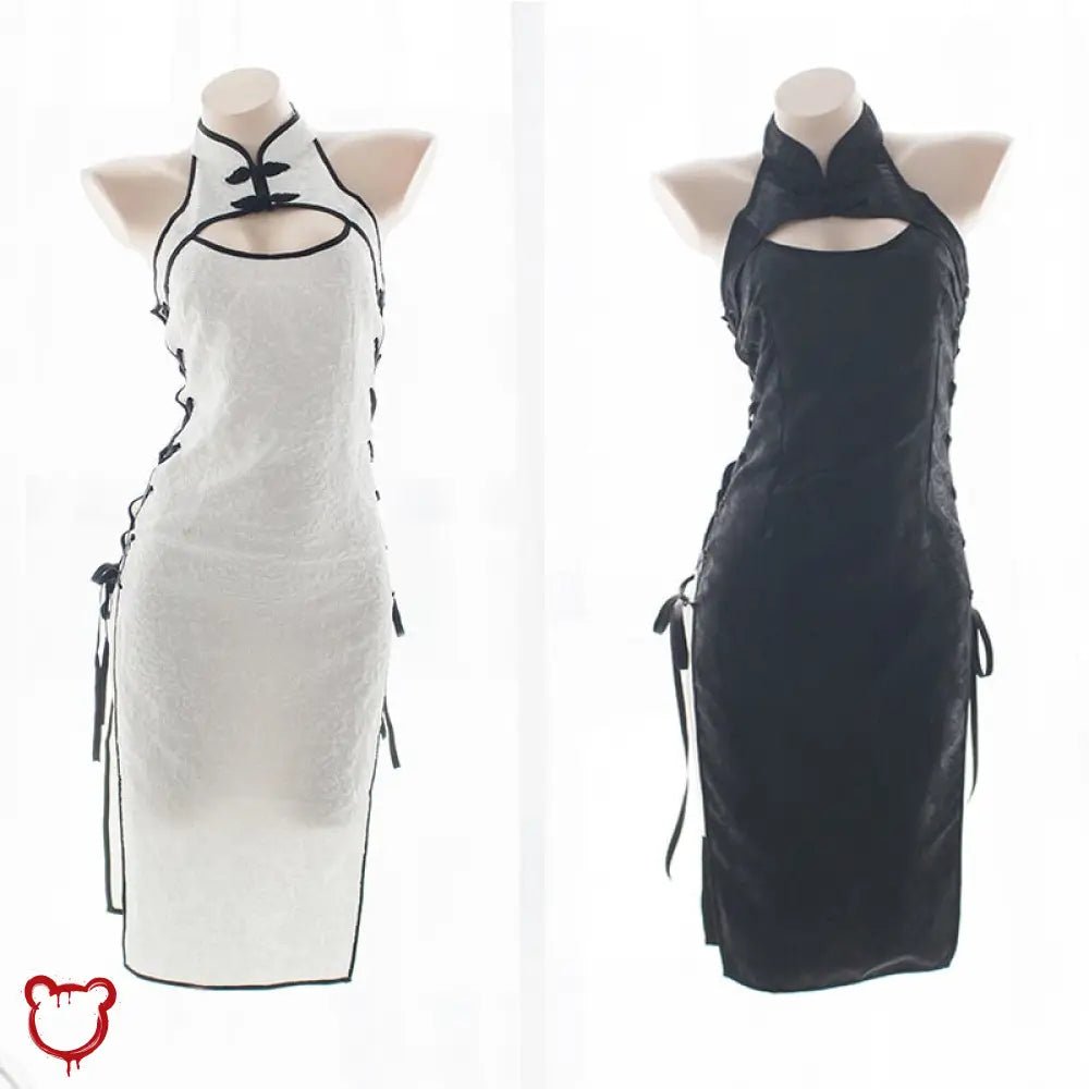 Dark Goth Maxi Dress' - The Cursed Closet