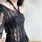 Dark Horse Black Sweater - The Cursed Closet