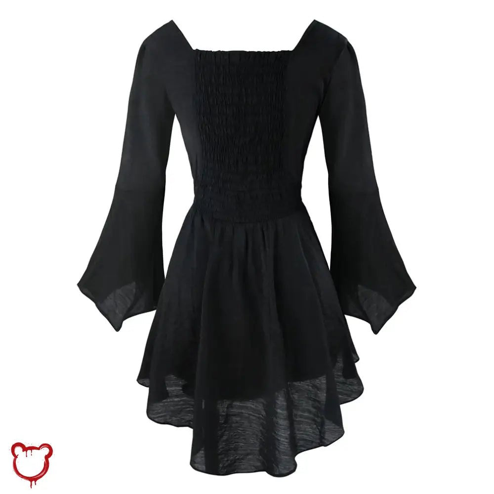 Dark Lace Goth Dress - The Cursed Closet