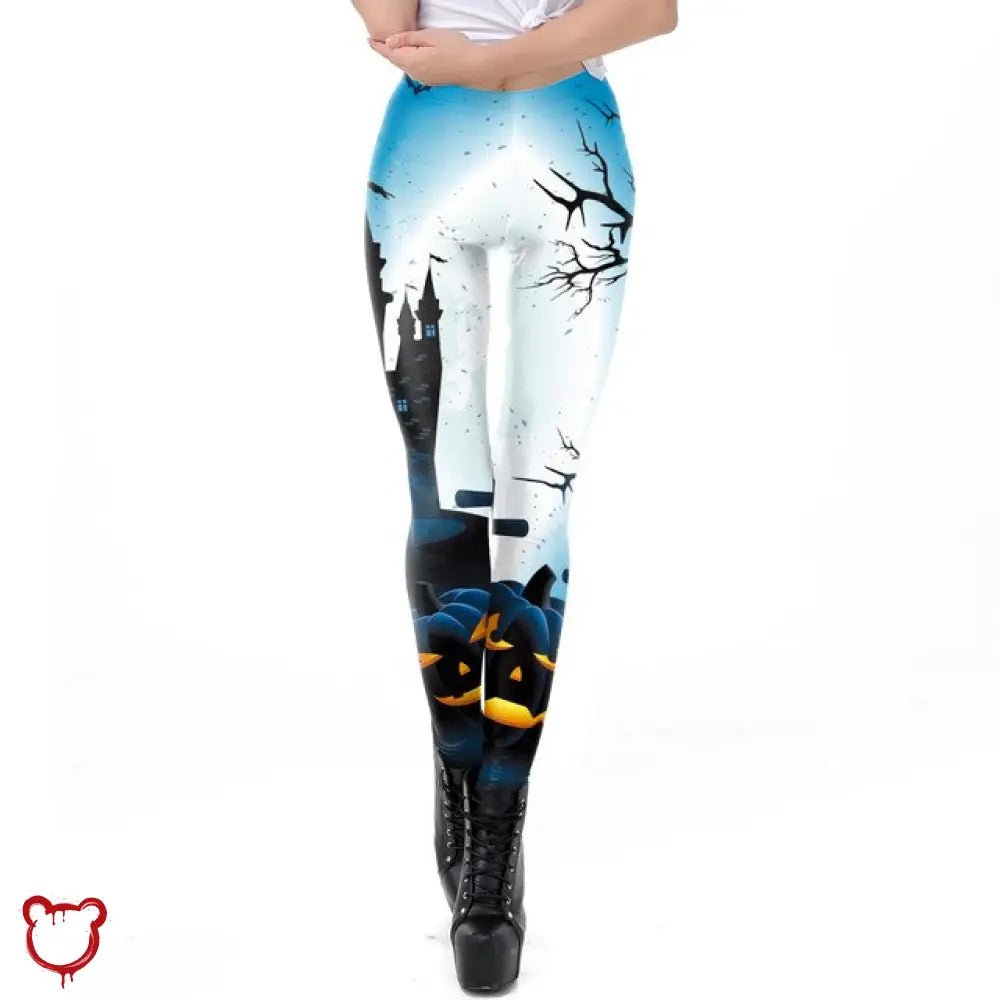 Dark Superstitious Leggings - The Cursed Closet