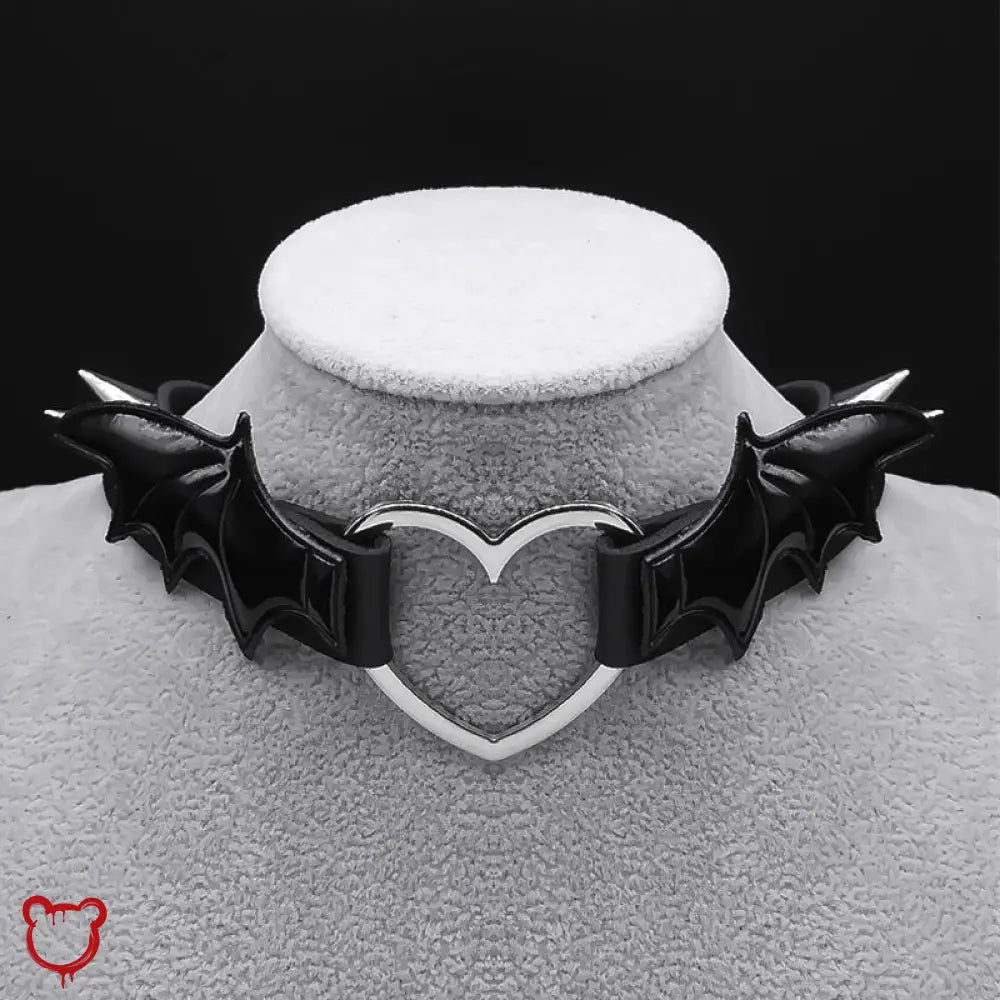 Dark Wing Pendant Necklace Accessories