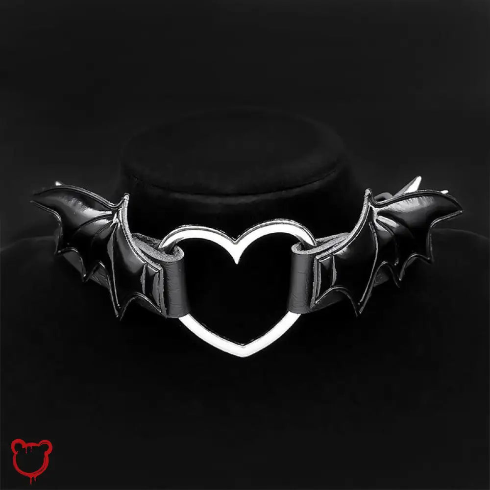 Dark Wing Pendant Necklace Accessories