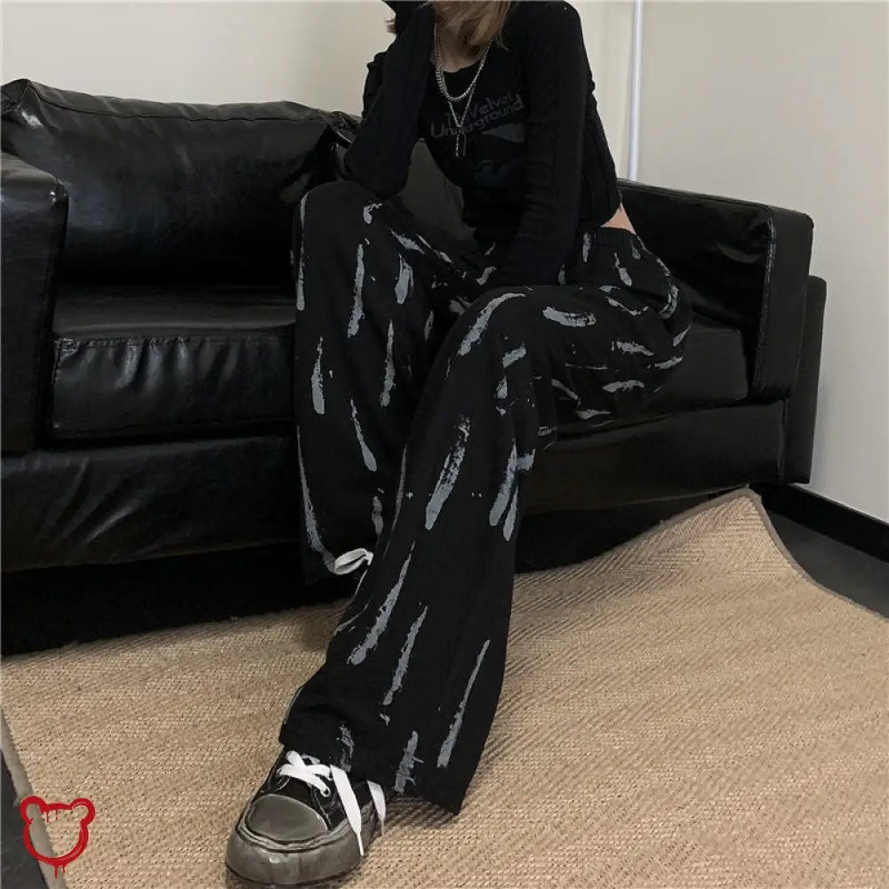 Darkness Calls Tie Dye Pants - The Cursed Closet