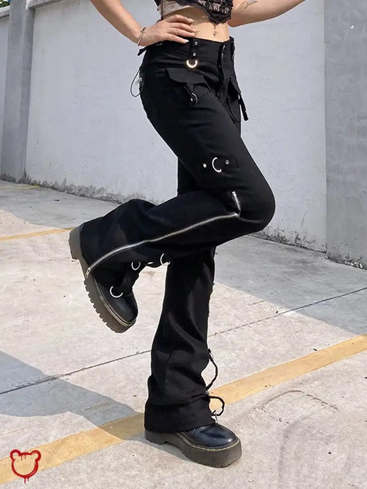 Death Defying Black Pants - The Cursed Closet