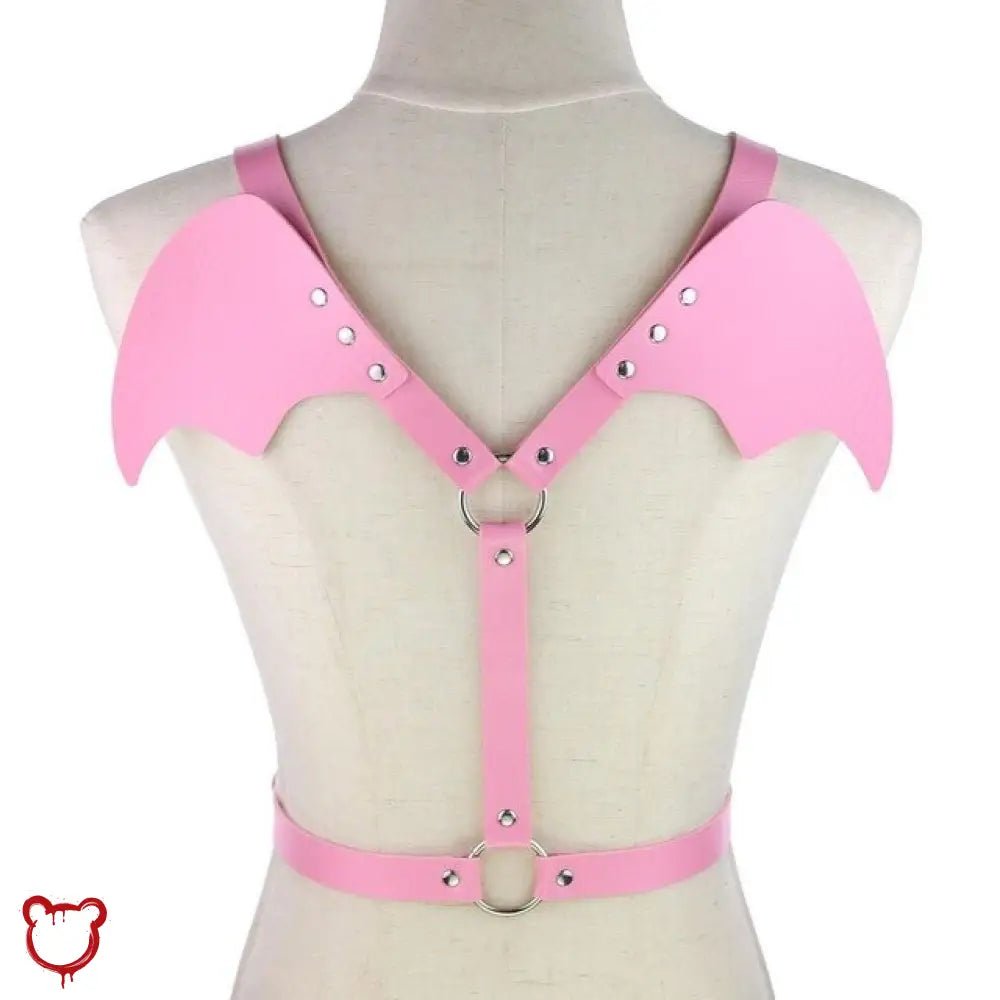 Death Wings Black Harness - The Cursed Closet