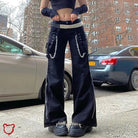 Demon Slayer' Grunge Cargo Pants - The Cursed Closet