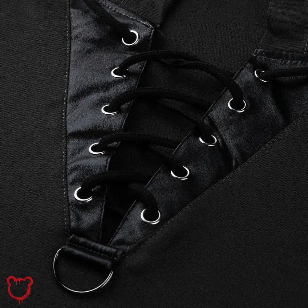 Dexter's Goth V - Neck Hoodie - The Cursed Closet