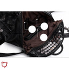 Donnie's PU Black Backpack - The Cursed Closet