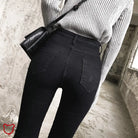 Draco Black 5 - Inch Lace - Up Ankle Pants - The Cursed Closet