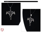 Dragon Pentagram Pendant Necklace Jewellery