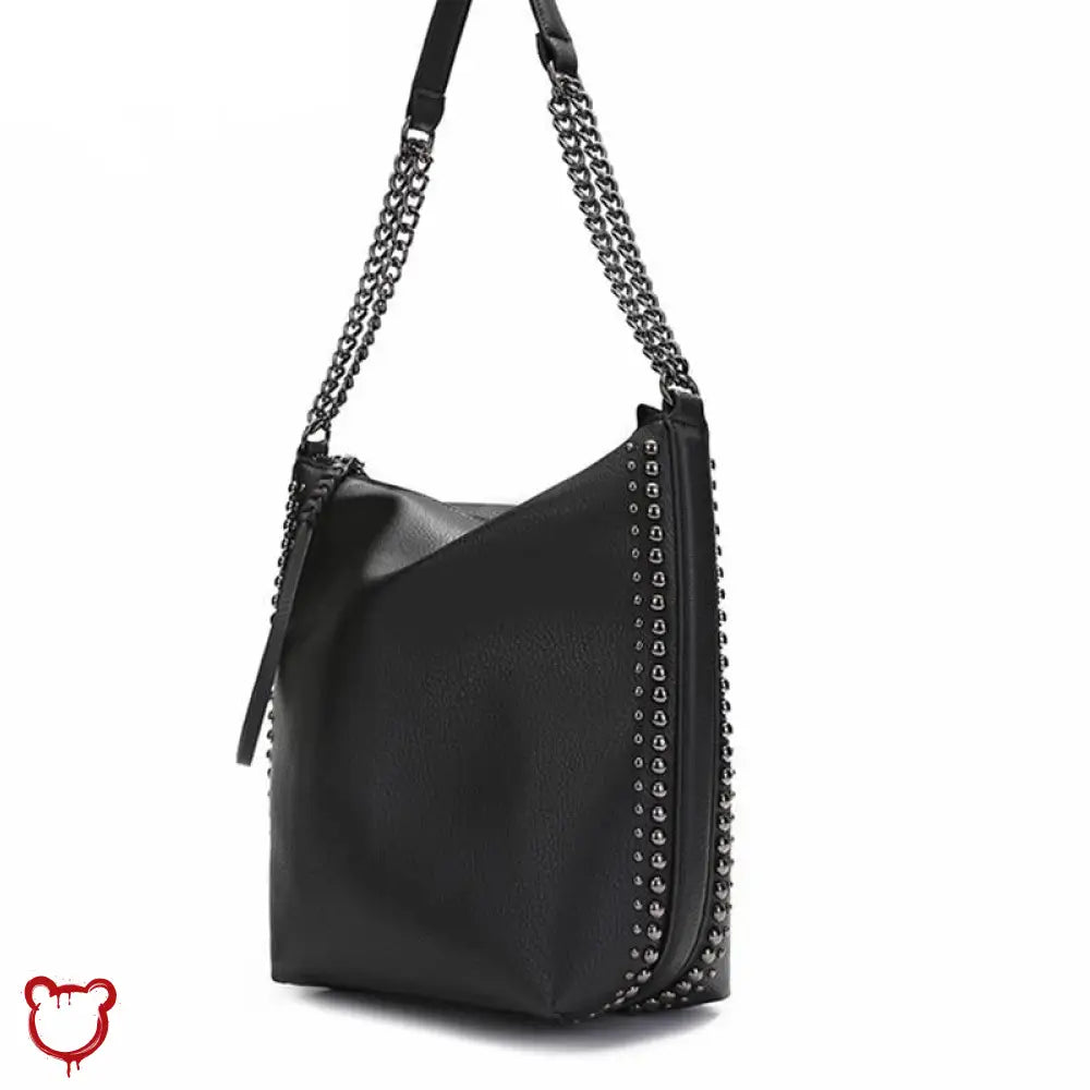 Ebony Buckle Shoulder Bag - The Cursed Closet