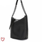 Ebony Buckle Shoulder Bag - The Cursed Closet