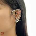 Elf Earrings in Dark Theme - The Cursed Closet