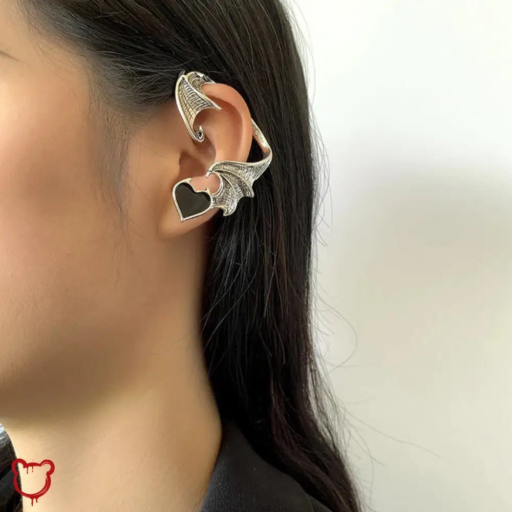 Elf Earrings in Dark Theme - The Cursed Closet