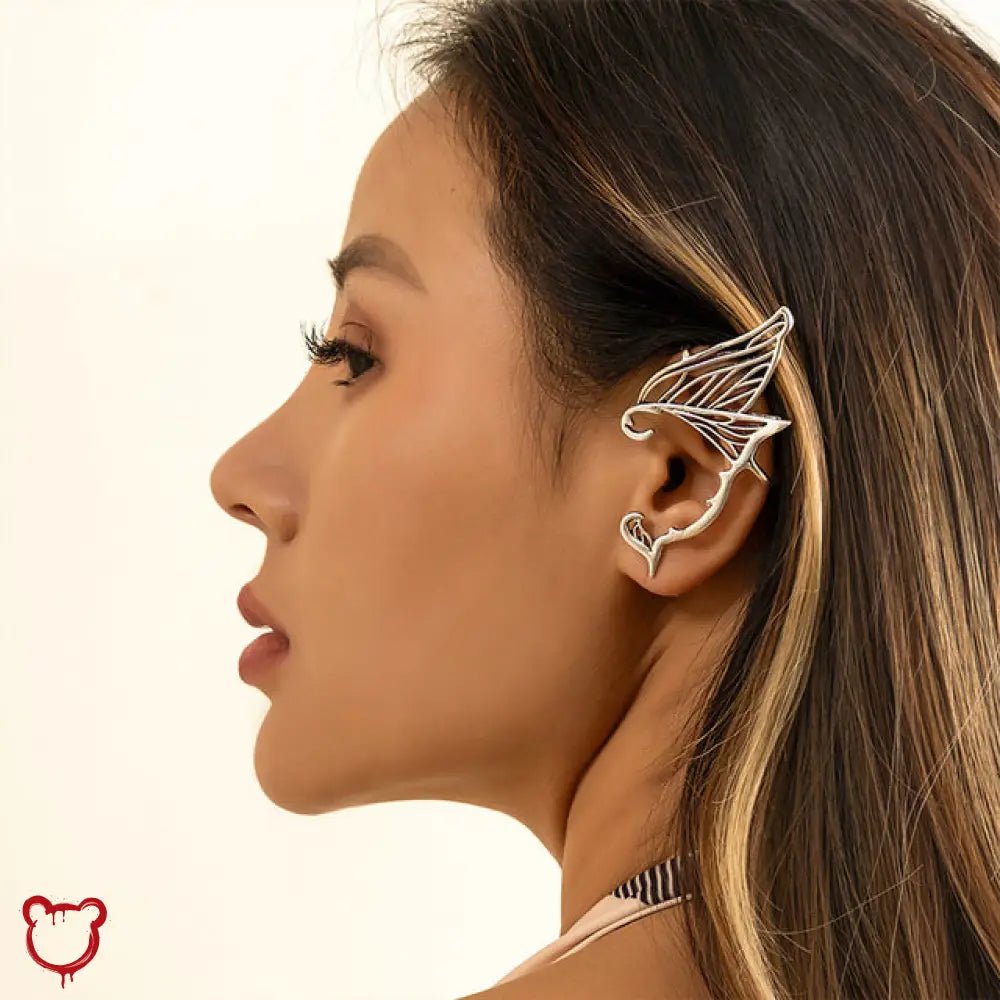 Elf Earrings in Dark Theme - The Cursed Closet