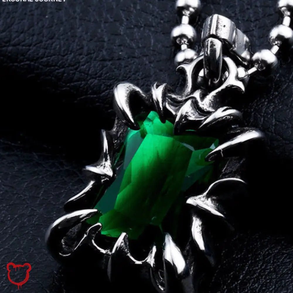 Explosive Gothic Claw Pendant - The Cursed Closet