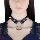 Explosive PU Spike Choker - The Cursed Closet