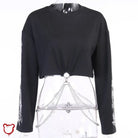 Faithless' Grunge Long Sleeved Top - The Cursed Closet
